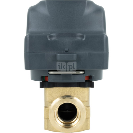 2-drogowy zawór strefowy AZV 443, DN20, G1", Kvs 10, 230 V AC, NC