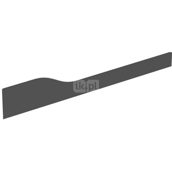 Osłona dekoracyjna, przednia, do umywalki Geberit Bambini, do 3 baterii umywalkowych, głębsza umywalka po prawej stronie, niebieska