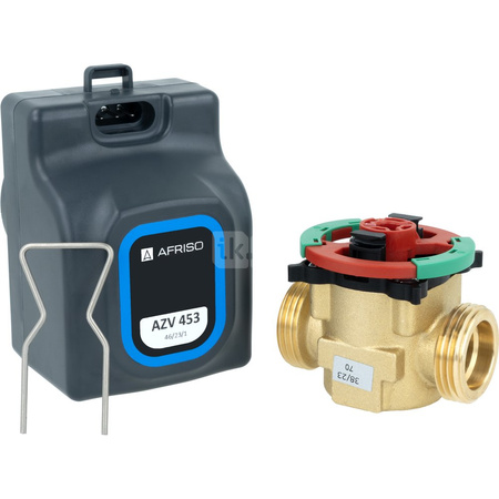 2-drogowy zawór strefowy AZV 453, DN20, G1", Kvs 10, 230 V AC, NO