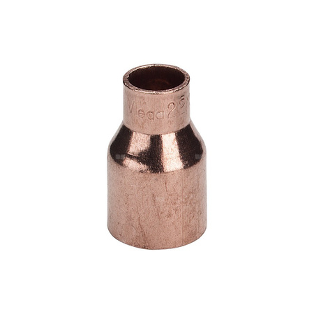 Złącze redukcyjne VIEGA 95243 redukcja Jednoczęściowy, Cu / Cu, 18 mm x 16 mm (lw x lz), 33 mm