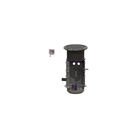 Przepompownia Aqualift S LW600 z 1 pompą KTP1000, z szafką sterowniczą SDS, kl. B, T2