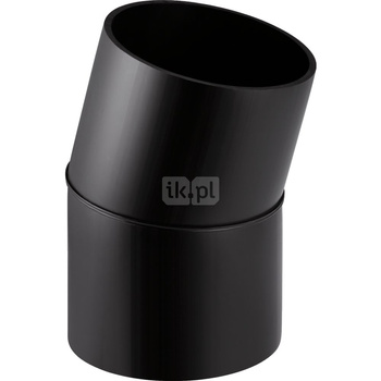 Długi łuk 15' GEBERIT HDPE, polietylen, 200 mm, DN 200 x 200 mm x DN 200 (króciec)