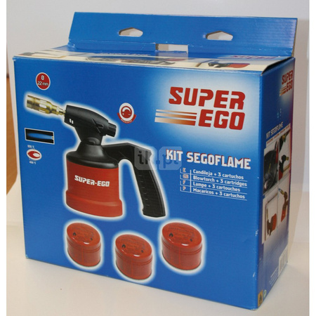 Palnik Segoflame 360º 1925ºC+ 3 x Nabój gazowy C200