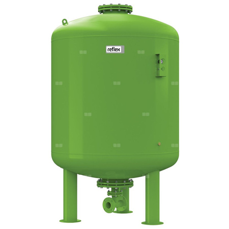 Naczynie wzbiorcze REFLEX Refix DT, pojemność 3000 l, 16 bar / 70'C, kolor zielony, do instalacji C.W.U.