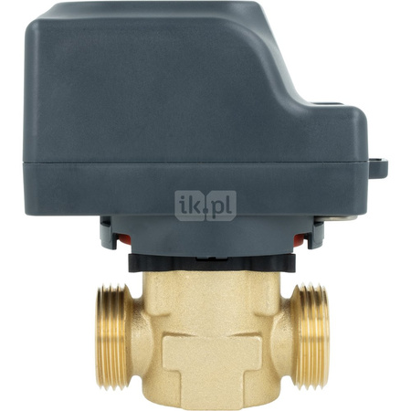2-drogowy zawór strefowy AZV 443, DN20, G1", Kvs 10, 230 V AC, NC
