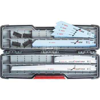 16-częściowy zestaw brzeszczotów do pił szablastych Demolition, ToughBox