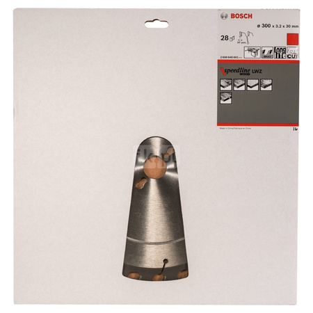 Tarcza pilarska Speedline Wood PIŁA TARCZ.-T SPEED 300X3.2X30Z28