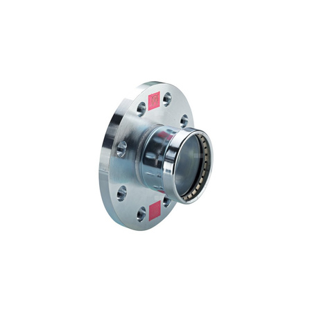 Przejście kołnierzowe z SC-Contur Prestabo VIEGA 1159XL Jednoczęściowy, stal (Ocynk galwaniczny/elektrolityczny) / stal (ocynk), DN 80 (kołnierz x mz) z uszczelką