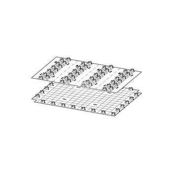 Fonterra Base-zestaw pod rozdzielacz/drzwi nr wzoru 1226.1 L: 1348 B: 880 F: 6 JP: 6