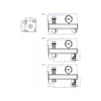 Grupa bezpieczeństwa RUMET c.w.u. G 3/4 x G 1/2 mosiądz