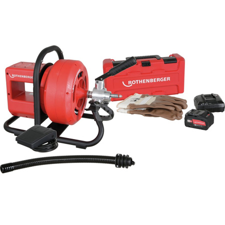 RODRUM VarioClean urządzenie podstawowe, akumulator Li-HD 8.0Ah 18V i ładowarka