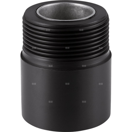 Łącznik GEBERIT HDPE, polietylen, 50 mm, 1 1/2'' (GZ gazowy stożkowy x króciec)