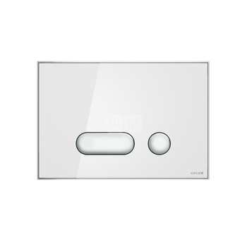 PRZYCISK INTERA SZKŁO BIAŁE