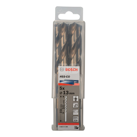 WIERTŁO STAND. HSS-CO 135'13,0/101MM