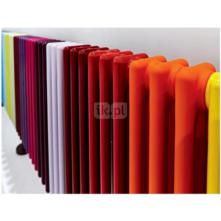 Grzejnik Zehnder Charleston 2180 - 14 elem., Kolor Biały (RAL 9016), Typ złącza Code 3470, Konsole ścienne SMB, Ilość zest. naściennych 3