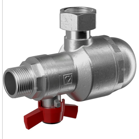 Filtr do wody HERZ magnetyczny mosiądz (chromowany) GZ DN 20 max. 10 bar