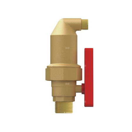 Odpowietrznik Exvoid T1 zaworem odcinającym przeznaczony do separatorów stalowych