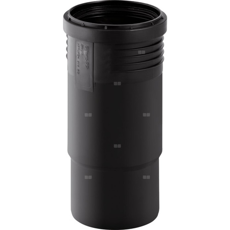 Kielich kompensacyjny GEBERIT Silent-PP, PP / PP, 110 mm, DN 100 x 110 mm x DN 100 (końcówka wciskowa x mufa wciskowa), (głębokość: 2.5 mm) z uszczelką