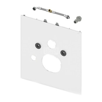 Dolna obudowa szklana do WC do łączenia z toaletą myjącą Geberit AquaClean Sela, szkło czarne TECE lux