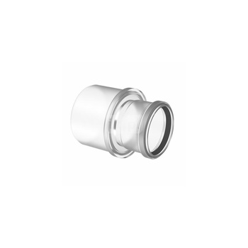 Złączka redukcyjna (3165),  fi160-fi125,  L = 196 mm,  PP transparentna