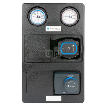 Grupa pompowa AFRISO PrimoTherm K 180-2 DN 25 AP 3-WM-SM GZ x GW 1 1/2'' x 1'', z zaworem mieszającym, z izolacją, z pompą obiegową, z siłownikiem arm 343 proclick