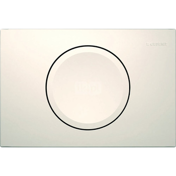 Przycisk uruchamiający Geberit Delta15, przedni, biały-alpin