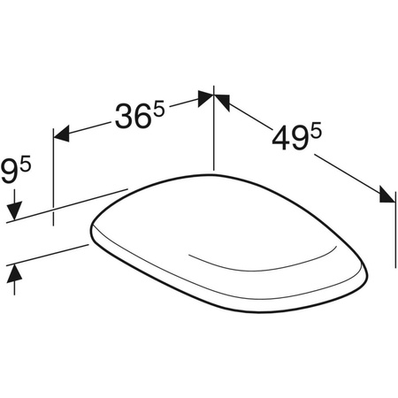 Deska Citterio wolnoopadająca