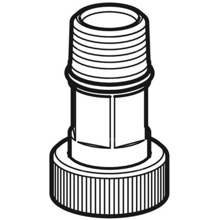 Króciec przyłączeniowy zaworu pisuarowego