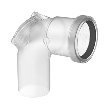 Kolano (2631), spalinowe 87st. fi60 z rewizją, PP transparentne