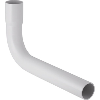 Kolano spłukujące 90 st., biały-alpin