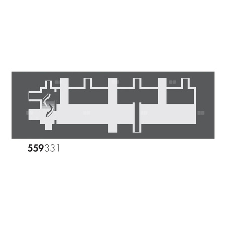 SEPCOLL 3+1 - Rozdzielacz ze sprzęgłem hydraulicznym do instalacji grzewczych i chłodniczych 125 mm