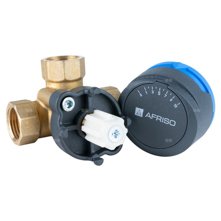 Zawór obrotowy trójdrogowy AFRISO ARV 381 ProClick, mieszający, DN 15