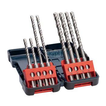 Zestaw wierteł SDS plus-3, 8-częściowy