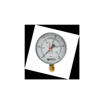 Manometr radialny 1/2" F+R201 80mm 0-2,5bar/mWs