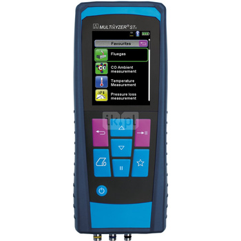 Sensor O2, CO/H2, NO, SO2, CO+, NO AFRISO Multilyzer STx wyświetlacz kolorowy TFT 3,5'', akumulator Li-Ion, z drukarką, z walizką