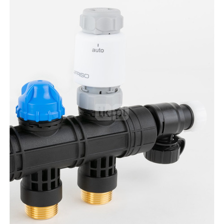 Siłownik termoelektryczny 230 V AC, NC, funkcja sterowania ręcznego AFRISO TSA-02 FO gwint M30x1,5 mm