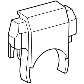Osłona wężyka do płytki przykrywającej do baterii Geberit z podtynkową skrzynką funkcyjną