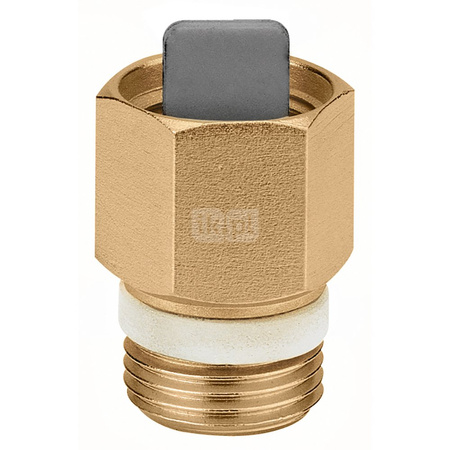 Zawór stopowy do automatycznych zaworów odpowietrzających serii 5020 3/8" x 1/2" GZ