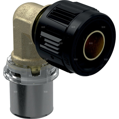 Kolano przejściowe 90' GEBERIT Volex/MasterFix redukcja, 16 x 20 (MZ x mf)