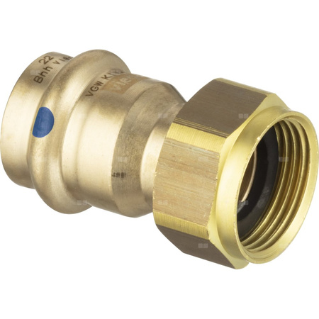 Dwuzłącze VIEGA 2263LF, brąz / brąz, 2'' x 42 mm (gwm x mz)