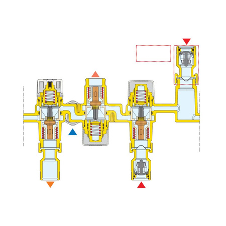 SOLARINCAL-T PLUS - Zestaw połączeniowy zasobnika z kotłem, z połączeniem termalnym 3/4"