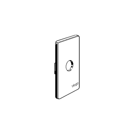 Płyta mocująca VIEGA 5633.90 tworzywo sztuczne chromowane