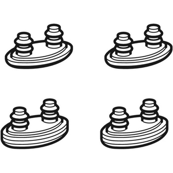 Podkładki gumowe deski, podnoszące