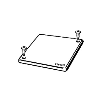 Szablon montażowy ścienny VIEGA 4933.11 stal (ocynk galwaniczny/elektrolityczny), wym. 94 mm x 5 mm