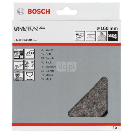 FILC POLERSKI D160 2PC