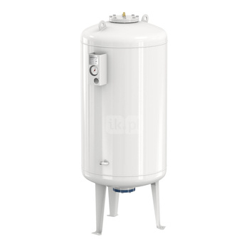 Naczynie wzbiorcze stojące FLAMCO MEIBES Airfix D-E-B, pojemność 120 l 6-, 25 bar / 120'C fi1 1/2'', kolor biały, do instalacji  C.W.U.