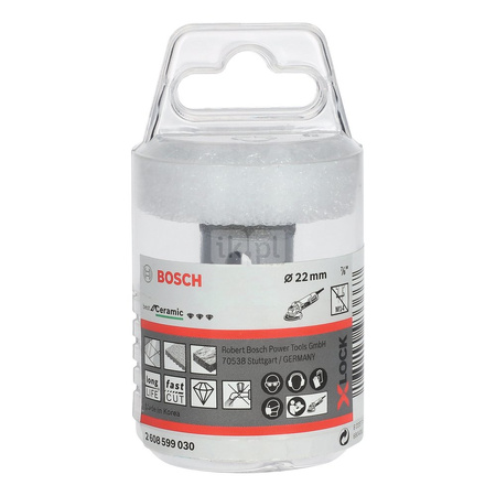 Diamentowa przecinarka Best for Ceramic Dry Speed 22x35 z systemem X-LOCK 22 x 35 mm