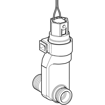 Podłączenie wodne, sterowanie zakryte