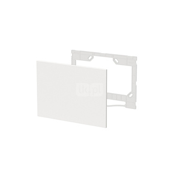 Pokrywa z tworzywa sztucznego z elementem montażowym