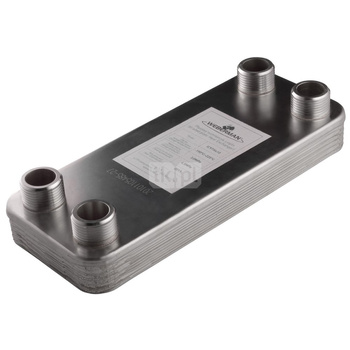 Wymiennik 15-płytowy lutowany 1" z izolacją